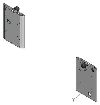 ERGONOMIC SOLUTIONS Height Adjustable Adapter for (SPV3305-02)