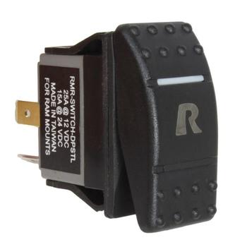 RAM MOUNT RAM DPST ROCKER SWITCH WITH (RAM-SWITCH-DPSTL)