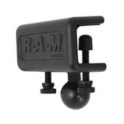 RAM MOUNT Glare Shield Clamp Ball Base For flat surfaces: 4.4mm - 28.0mm