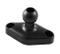 RAM MOUNT RAM DIAMOND BASE W/MALE SNAP