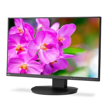 Sharp / NEC NEC MultiSync EA241F black 23.8inch LCD monitor LED backlight IPS 3-sided narrow bezel 1920x1080 FHD DP HDMI DVI D-SUB (60004786)