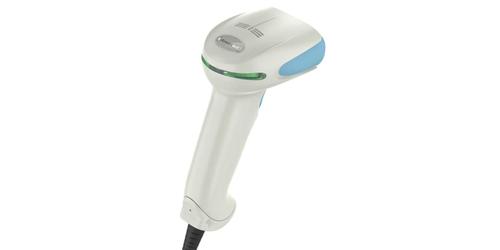 HONEYWELL 1952h Healthcare USB Kit: 1D, PDF, 2D, HD focus, white disinfectant-ready housing scanner (1952HHD-5-R),  charge and communication base, USB Type A 3m straight cable (CBL-500-300- S00) (1952HHD-5USB-5-R)