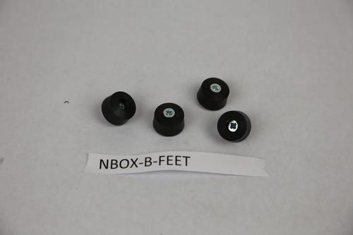 LEBA Rubber feet if used as deskdevice for NoteBox (NBOX-B-FEET)