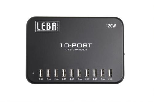 LEBA 10 ports USB Charger (NCHAR-U10-SC)