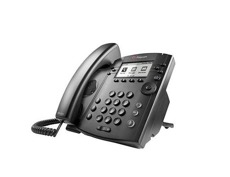 POLY VVX 301 DT PHONE LAN HD VOICE 6-LINE POE. SHIPS W/O PWR SUPL. PERP (2200-48300-025)