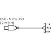 POLY USB 2.0 cable for Trio 8500 and VoxBox 1.2m/4ft cable with torx screws to provide secure retention to device