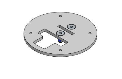 ERGONOMIC SOLUTIONS Multigrip adapter - BLACK (SPA106-02)