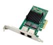 MICROCONNECT 2 port RJ45 network card, PCIe