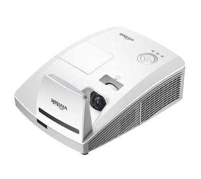 VIVITEK Ultra Short Throw Projector,  WXGA, 3,500 lm (DW770UST)