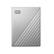 WESTERN DIGITAL WD My Passport Ultra WDBFTM0040BSL - Hårddisk - krypterat - 4 TB - extern (portabel) - USB 3.0 (USB-C kontakt) - 256 bitars AES - silver