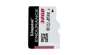 Kingston High Endurance 32GB microSD UHS-I U1 Speed Class 10 A1