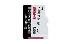 KINGSTON High Endurance - Flash memory card - 64 GB - A1 / UHS-I U1 / Class10 - microSDXC UHS-I