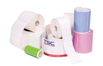 TSC Uncoated TRANSFER LABEL ROLLS (38-G105148-12LF)