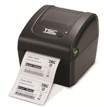 TSC DA210 direct thermal label printer, 203 dpi, 5 ips, SD card slot for memory expansion (99-158A001-0002)