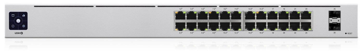 Ubiquiti UniFi Switch USW-24-POE - switch - 24 porter - Styrt - rackmonterbar (USW-24-POE)