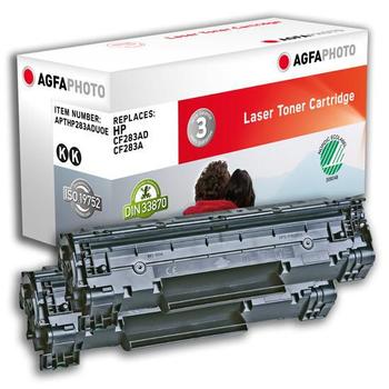 AGFAPHOTO Toner 2x Black (APTHP283ADUOE)