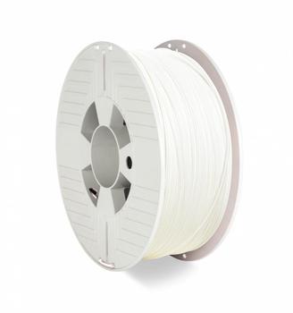 VERBATIM PLA 3D Filament, White (55315)