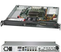 SUPERMICRO 1U BARE XEON E-2200 1XM.2 4XGBE 350W PLATINUM 4XGBE VGA IPMI BARE (SYS-5019C-M4L)