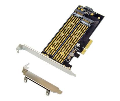 MICROCONNECT PCIe x4 M.2 Key NMVe SSD Adapt (MC-PCIE-X4M2)