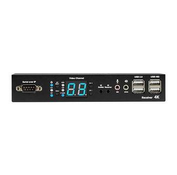 BLACK BOX MediaCento IPX 4K - HDMI USB Serial IR Audio -HDMI (VX-HDMI-4KIP-RX)