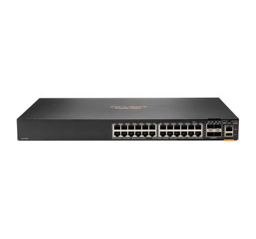 Hewlett Packard Enterprise HPE Aruba 6300F Switch 24-port 1GbE and 4-port SFP56 EU EN (JL668A#ABB)