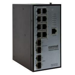 COMNET MAN SW 8 1G Tx POE+, 2-1G (CNXE2GE2TX8MSPOE)