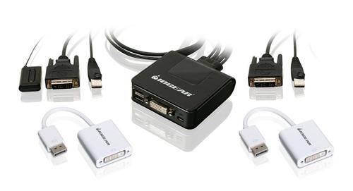 IOGEAR GCS922U+GDPDVIW6 Bundle (GCS922DPKIT)