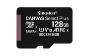 Kingston Canvas Select Plus 128GB microSD - A1 - Video Class V10 - UHS Class 1 - Class10