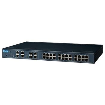 ADVANTECH 24GE PoE and 4G Combo (EKI-7428G-4CPI-AE)