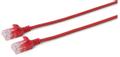 MICROCONNECT U/UTP CAT6 2M Red Slim,