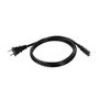 ZEBRA LINE CORD:AC PWR,6",18AWG A1