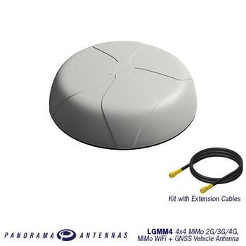 PANORAMA ANTENNAS Panorama Fordonsantenn 4x4 MIMO 4G/3G/2G + GPS (LGMM4-7-38)