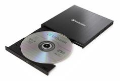 Verbatim Slimline - BDXL-stasjon - SuperSpeed USB 3.1 Gen 1 - ekstern