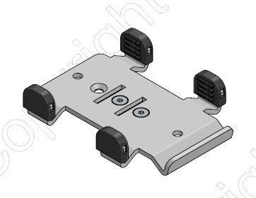 ERGONOMIC SOLUTIONS MultiGrip plate for M020 (no  (MIU020-MN-02)