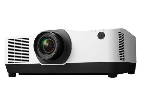Sharp / NEC PA804UL-WH Projector Installation Projector,  WUXGA , 8.200Lm, LCD, Laser Light Source, white cabinet (60005035)