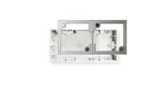ECLER Surface mount box + frame 2x