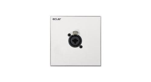 ECLER WPaCNX-CBO | 1x XLR - Remote Wall Panel Connection | Vit (CWPACNXCBO)
