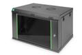 DIGITUS 7U Wall Mounting Cabinet 416x600x450 mm. Black