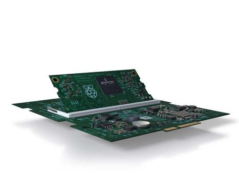 Sharp / NEC Raspberry Pi Compute Module 3 - Edition - Dator med ett kort - ARM Cortex-A53 1.2 GHz - RAM 1 GB - Blixt 32 GB - för InfinityBoard 2.2, 2.2 QL (100015511)