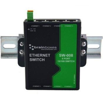 BRAINBOXES 8 Port Unmanaged Ethernet (SW-008)