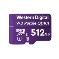 WD Purple SC QD101 WDD512G1P0C - flashminnekort - 512 GB - microSDXC UHS-I