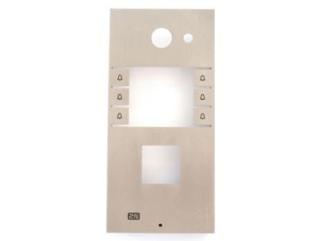 2N IP VARIO METAL COVER 6 BUTTONS AND CARD READER PANL (9137612)