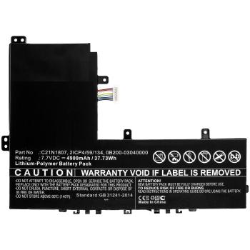 CoreParts Laptop Battery for Asus 38WH (MBXAS-BA0187)