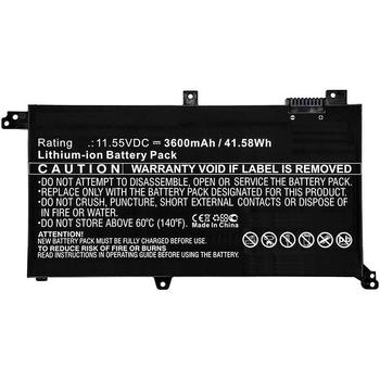 CoreParts Laptop Battery for Asus 42WH (MBXAS-BA0182)
