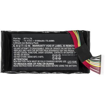 CoreParts Laptop Battery for MSI 73WH (MBXMSI-BA0010)