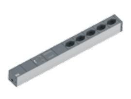 BACHMANN 19" 1HE 7xCH T23 90° 1xOVP  (800.1258)