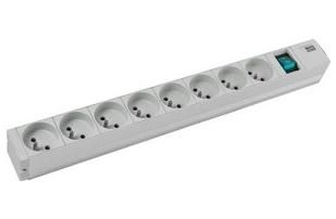 BACHMANN 19" 1U 8xUTE 1xswitch power (333.419)