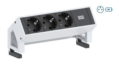 BACHMANN DESK2 1xUTE 1xUSB Charger  (902.3641)