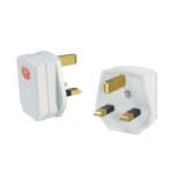 BACHMANN Schuko plug UK, wt (910.276)