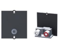 BACHMANN Frame 1xjack 3,5mm BAM-6 (917.023)